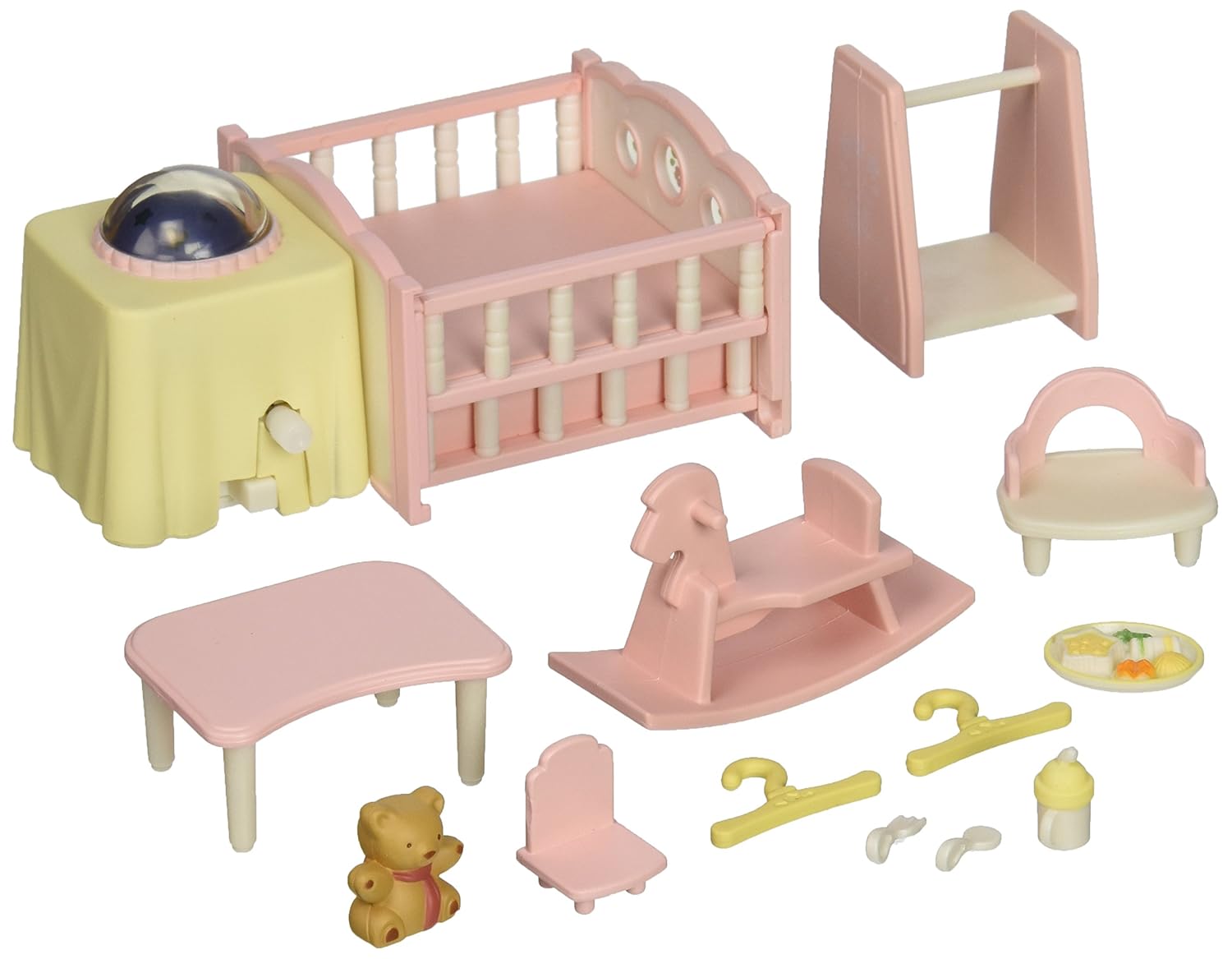 calico critters nightlight nursery set