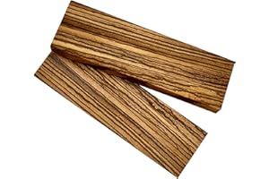 DOC OF ALL TRADES Zebrawood Knife Scales