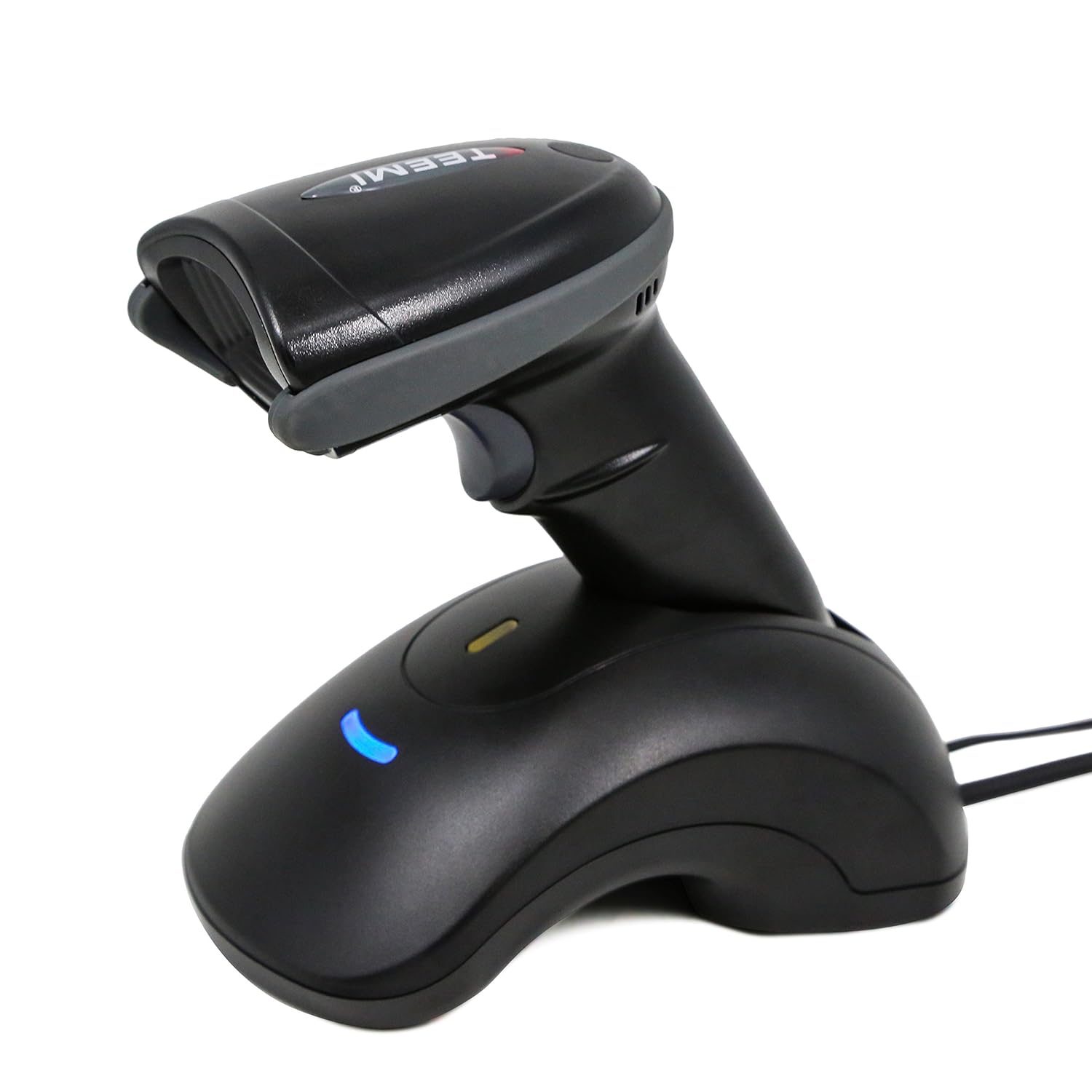 Купить TEEMI 2D QR wireless Bluetooth Barcode Scanner with USB Cradle