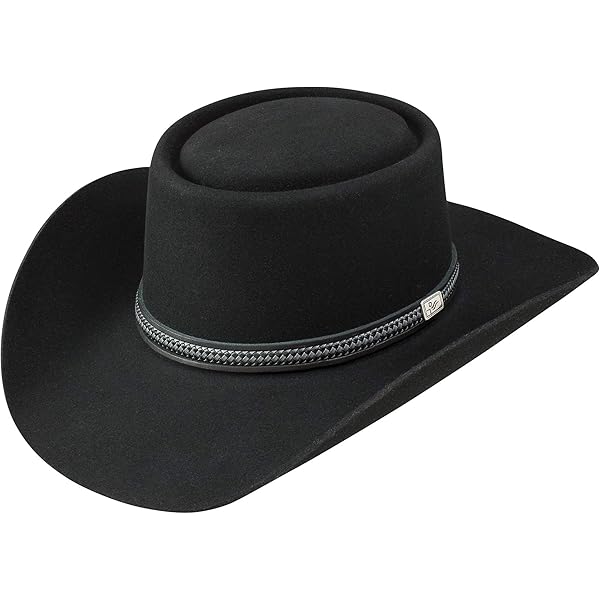 Stetson and Dobbs SWGRBL-2132 Men's Grey Bull Cowboy Hat, Grey Mix
