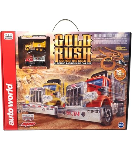Amazon.com: Auto World CrossTrax Road Course 9' Slot Car Race Set