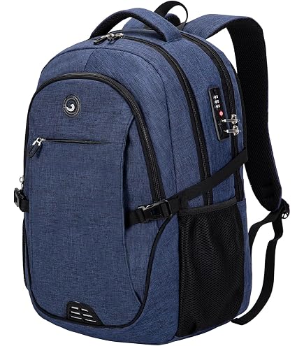 BIKROD Travel Laptop Backpack, 17 Inch Extra Large School Backpacks for Teen Boys and Girls, Black Water Resistant Women Back Pack, Business Men Sturdy Computer Bag : Clothing, Shoes & Jewelry