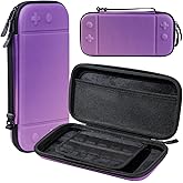 Honghao Case for Nintendo Switch 2, Travel Carrying Case for Switch 2 2025, Portable Protective Bag Accessories Kit(Purple)