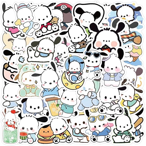 Sanrio 126080 Sanrio Wallet Pochacco pochako pochacco 3.5 x 4.1 x