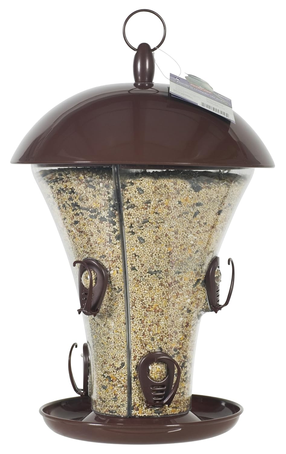 Perky Pet 510 Easy Fill Deluxe Wild Bird Feeder With 6 Feeding
