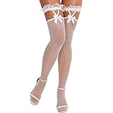 RSLOVE Women Fishnet Stockings Sexy Thigh High Pantyhose Women Tight Hosiery
