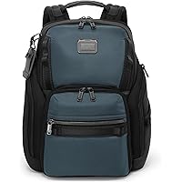 Amazon.com | Tumi Mens Navigation Backpack Navy Coated Canvas One