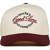 Funky Junque Vintage Canvas Snapback Hat - Adjustable 2 Tone Cap for Men Women - Put It On My, Cowboy, Girl Dad, Funny