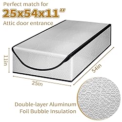 Attic Tent Insulation Cover with Zipper