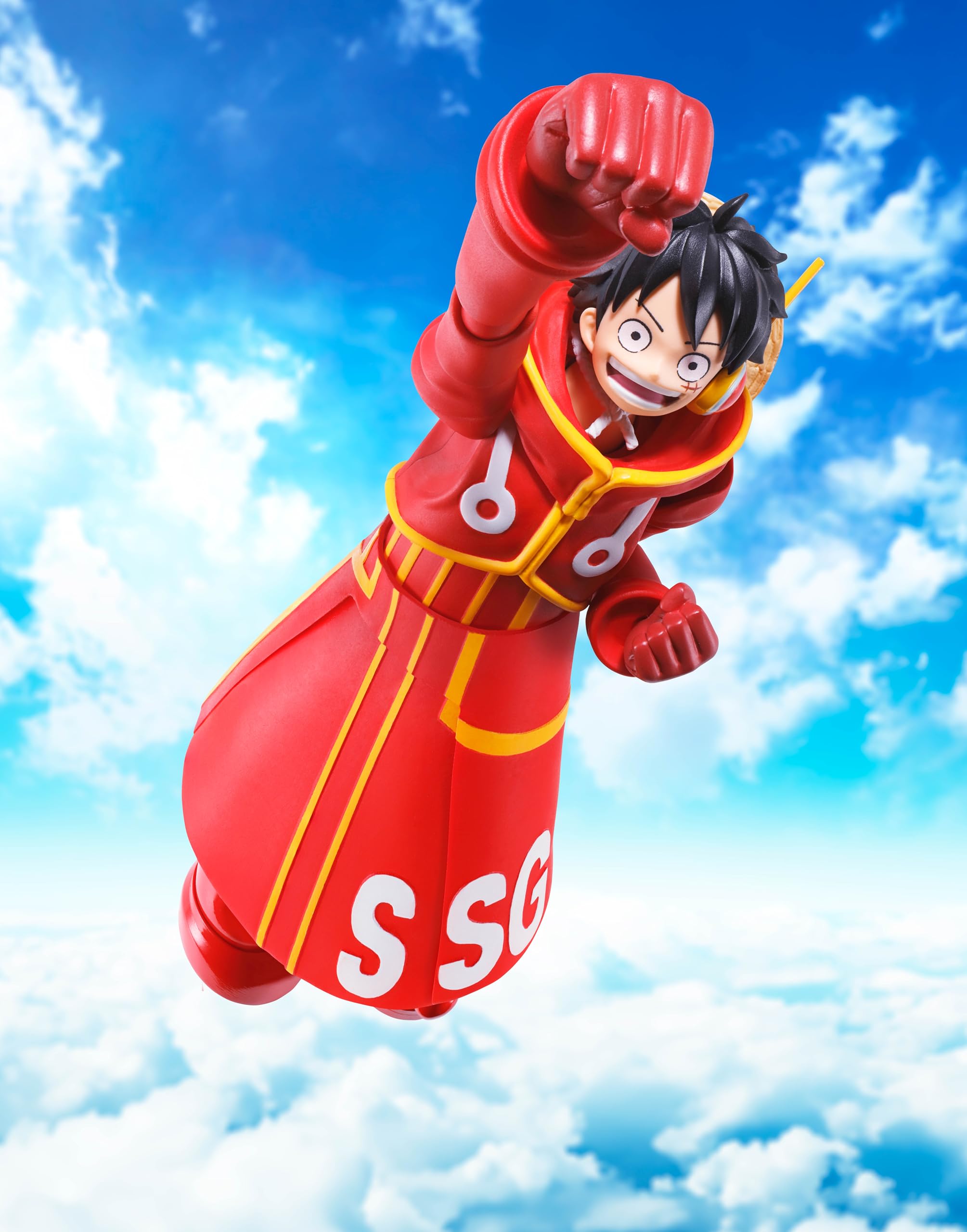 TAMASHII NATIONS - One Piece - Monkey D. Luffy -Future Island Egghead- S.H.Figuarts Action Figure