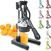 Zulay Professional Citrus Juicer - Manual Citrus Press and Orange Squeezer - Metal Lemon Squeezer - Premium Quality…