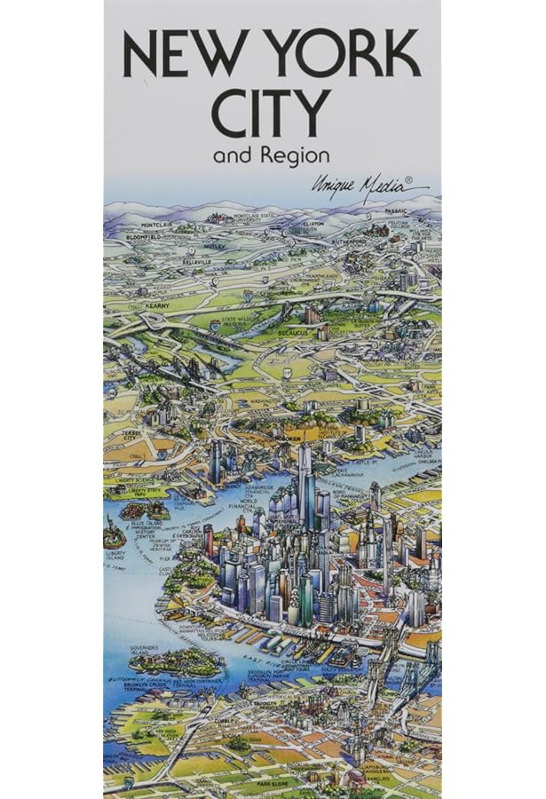 Unique Media Map: United States/Folded: Unique Media Incorporated