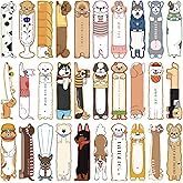KOOBURS 30pcs Cute Dogs Bookmarks for Reading Book Lovers Students Gift for Dog Lovers Bookmarks 30 Designs