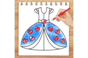 Dress Up Coloring and Drawing