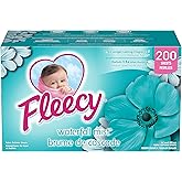 Fleecy Fabric Softener Dryer Sheets - For Irresistibly Soft & Static-Free Clothes | Paraben & Phosphate Free | Softener for L