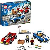 LEGO City Police Highway Arrest 60242 Police Toy, Fun Building Set for Kids (185 Pieces)