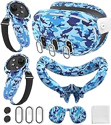 Silicone Cover Set Compatible with Meta/Oculus