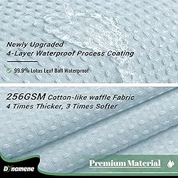 Dynamene Extra Long Shower Curtain, 84 Inch Long