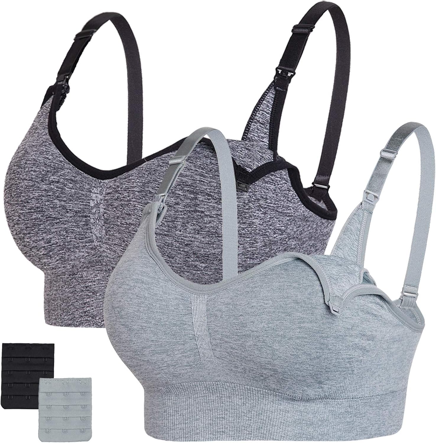 STELLE Body Silk Nahtloser StillBH mit Pads, Verlängerungen & Clips