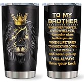 Gifts for Brother, Big Brother Gifts for Boy, Unique Brothers Gift from Sister, Birthday Gift for Brothers, Best Funny Bros Presents Tumblers Mug 20oz(1pc)