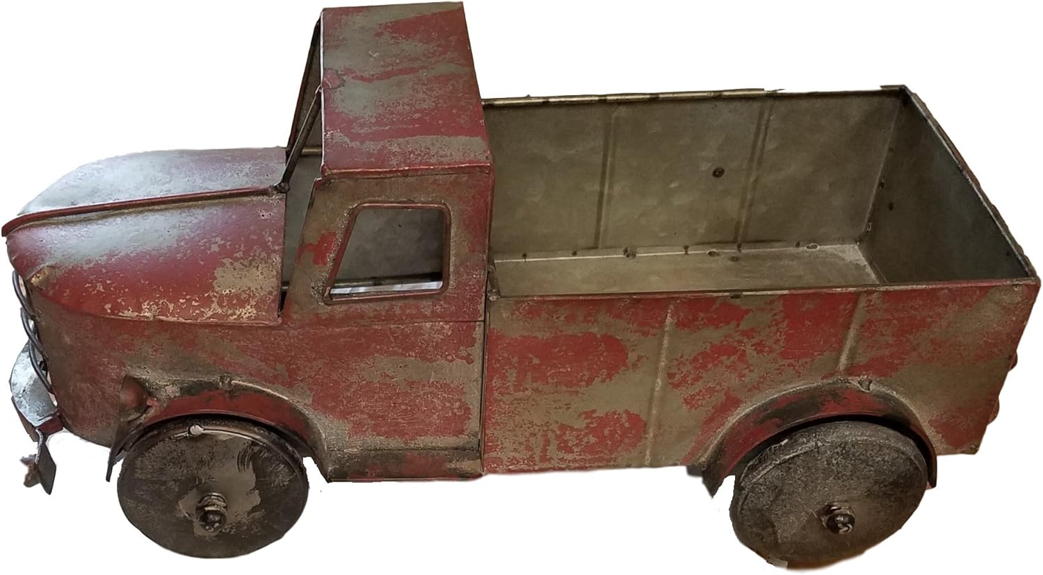 Vintage Farmhouse Metal Decorative Red Truck Kitchen & Dining