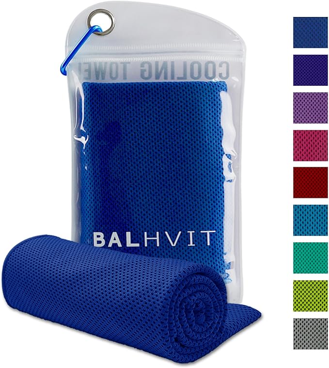 Balhvit Cooling Towel, Ice Towel, Microfibre Towel For Instant Cooling
