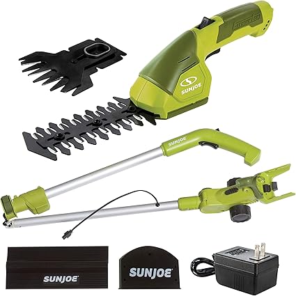 sun joe cordless hedge trimmer