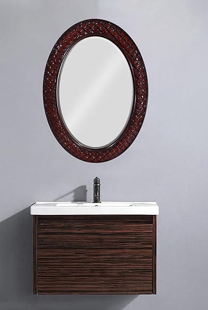 Majik Wall Mirror For Modern Living Room, Hall And For Wash Basin Mirror Pack Of 1 (Code 6)