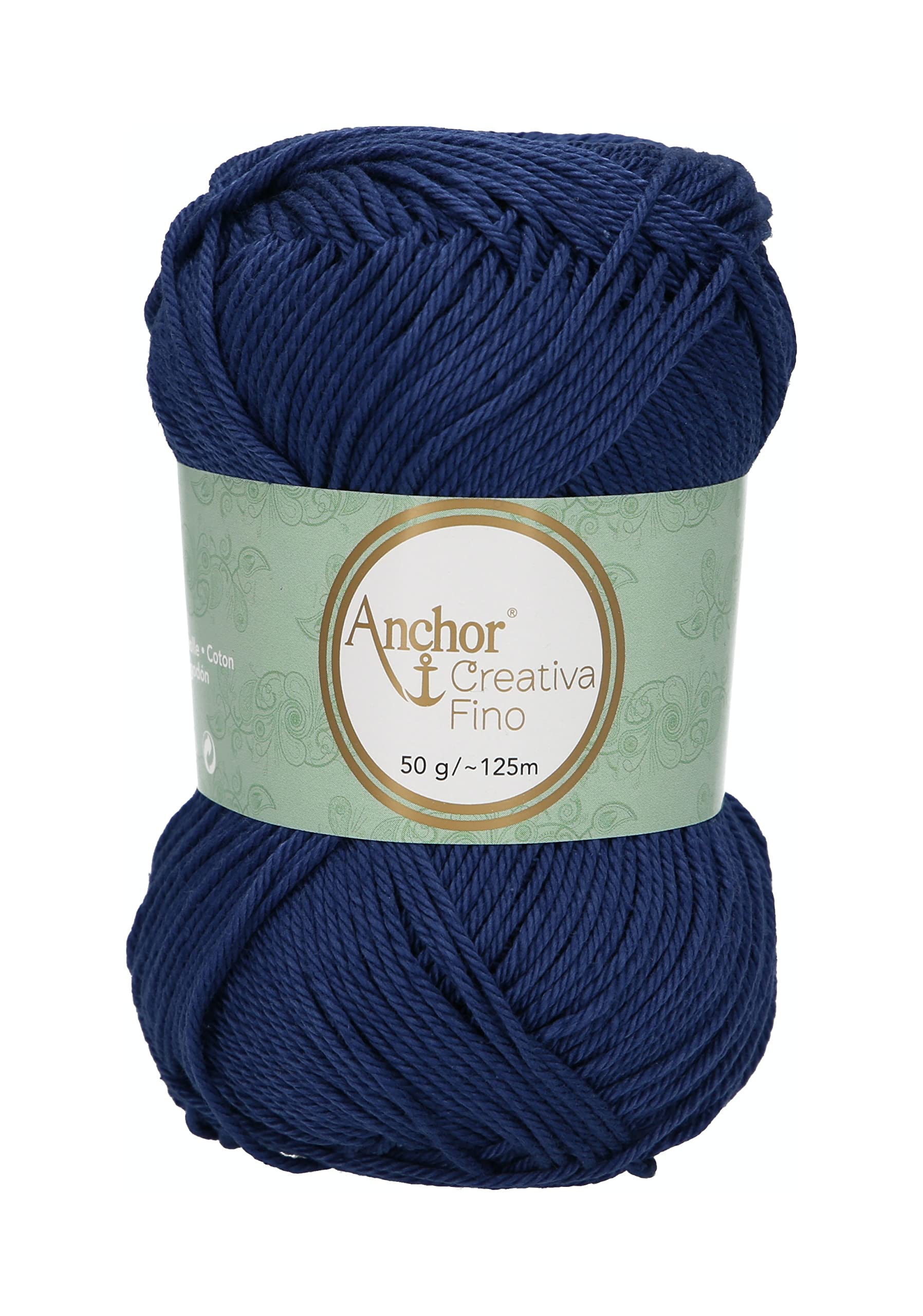 ANCHOR Creativa Fino Denim, Thickness: 4, Packaging: 50G, Running Length: 125M 150 Crochet Threads