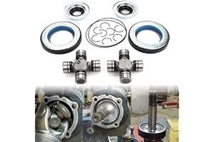 2014835 Front Axle Seal U Joint Kit & Inner Knuckle Oil Seals & Outer Tube Seals & Hub O-Rings for 2005-2019 Ford F250 F350 F