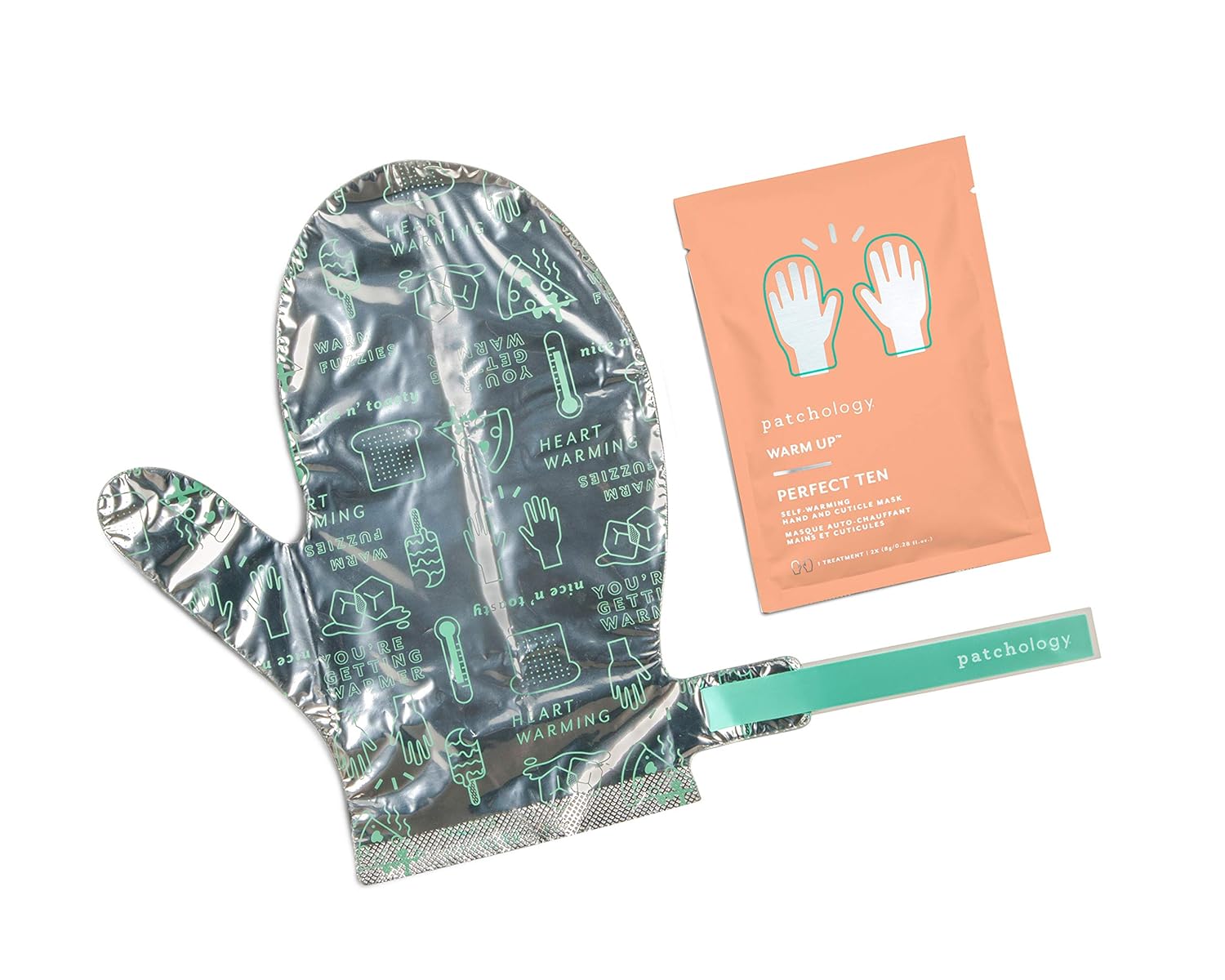 Patchology Warm Up Perfect Ten Self-warming Hand & Cuticle Mask: Premium Beauty