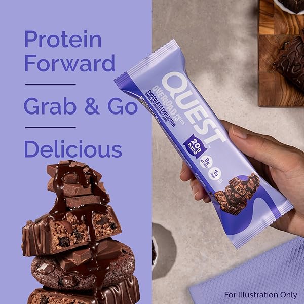 QUEST NUTRITION OVERLOAD PROTEIN BARS, CHOCOLATE EXPLOSION, 20G PROTEIN, 1G SUGAR, 3G NET CARBS, GLUTEN FREE, 12 COUNT
