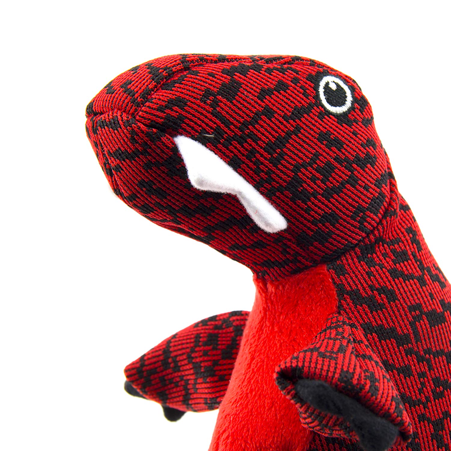 AXEN Cute Flyknit Durable Squeaky Dinosaurus Tyrannosaurus Dog Toy for Aggressive Chewers, 10\