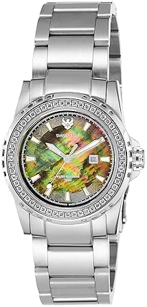 Swiss Eagle Analog Black Dial Womens Watch - SE-6010-11