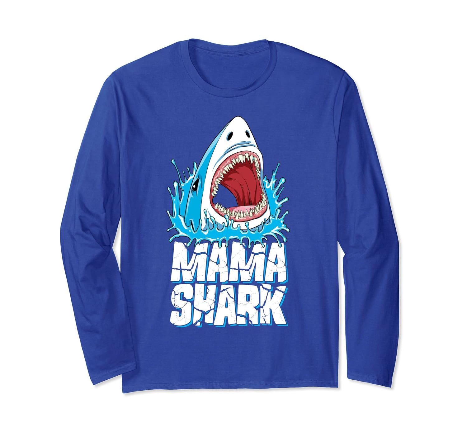 Mama Shark T Shirt Family Matching Moms Women Jawsome Gift- TPT