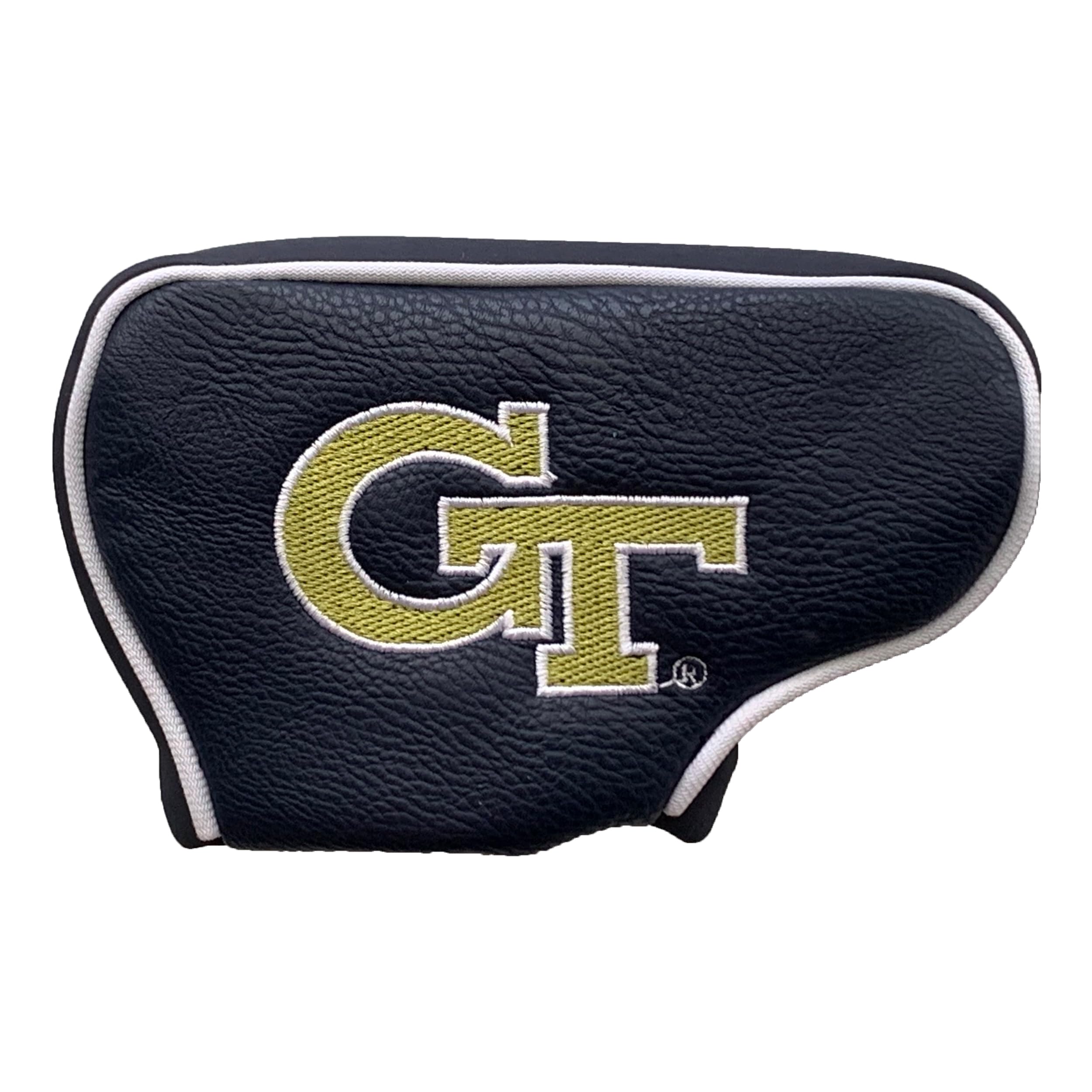 Team Golf NCAA Georgia Tech Yellow Jackets Golf Blade Putter Cover Golf Club Blade Putter Headcover, Fits Most Blade Putters, Scotty Cameron, Taylormade, Odyssey, Titleist, Ping, Callaway