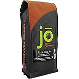 STONE COLD JO: 12 oz, Cold Brew Coffee Blend, Dark Roast, Coarse Ground Organic Coffee, Silky, Smooth, Low Acidity, USDA Cert