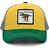 Chilltreads Boys' Trucker Hat Adjustable Mesh Snapback Toddler Baseball Cap for Kids Ages 2-9