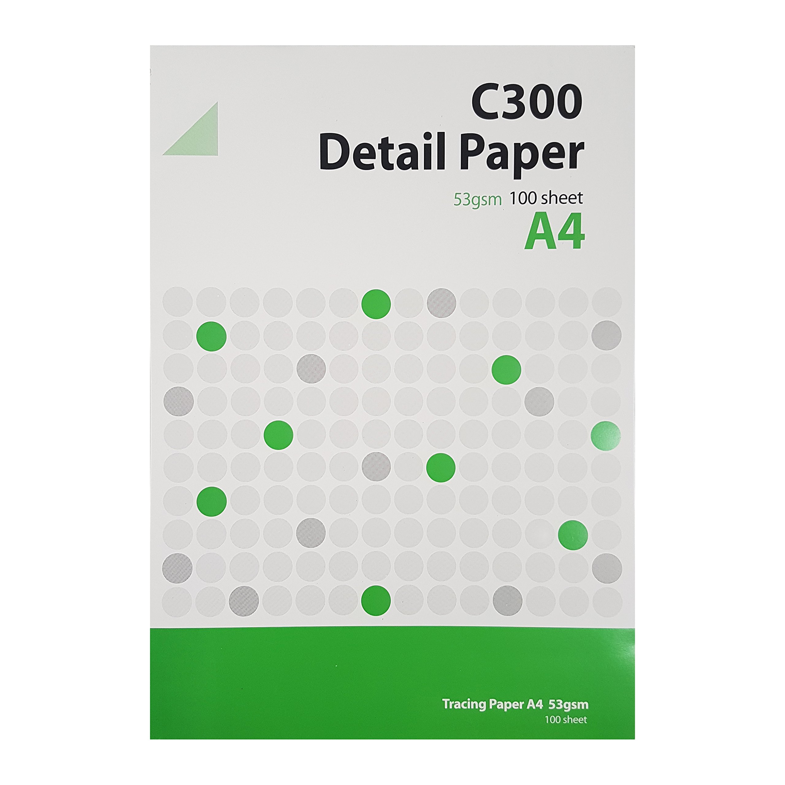 West C300 53 GSM A4 100 Sheets Technical Detail Paper
