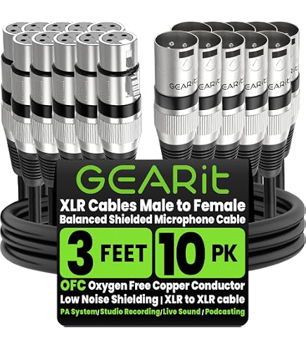 Amazon.com: Whirlwind Medusa Multitrack 50' 8 Ch 3-Pin XLR Male to