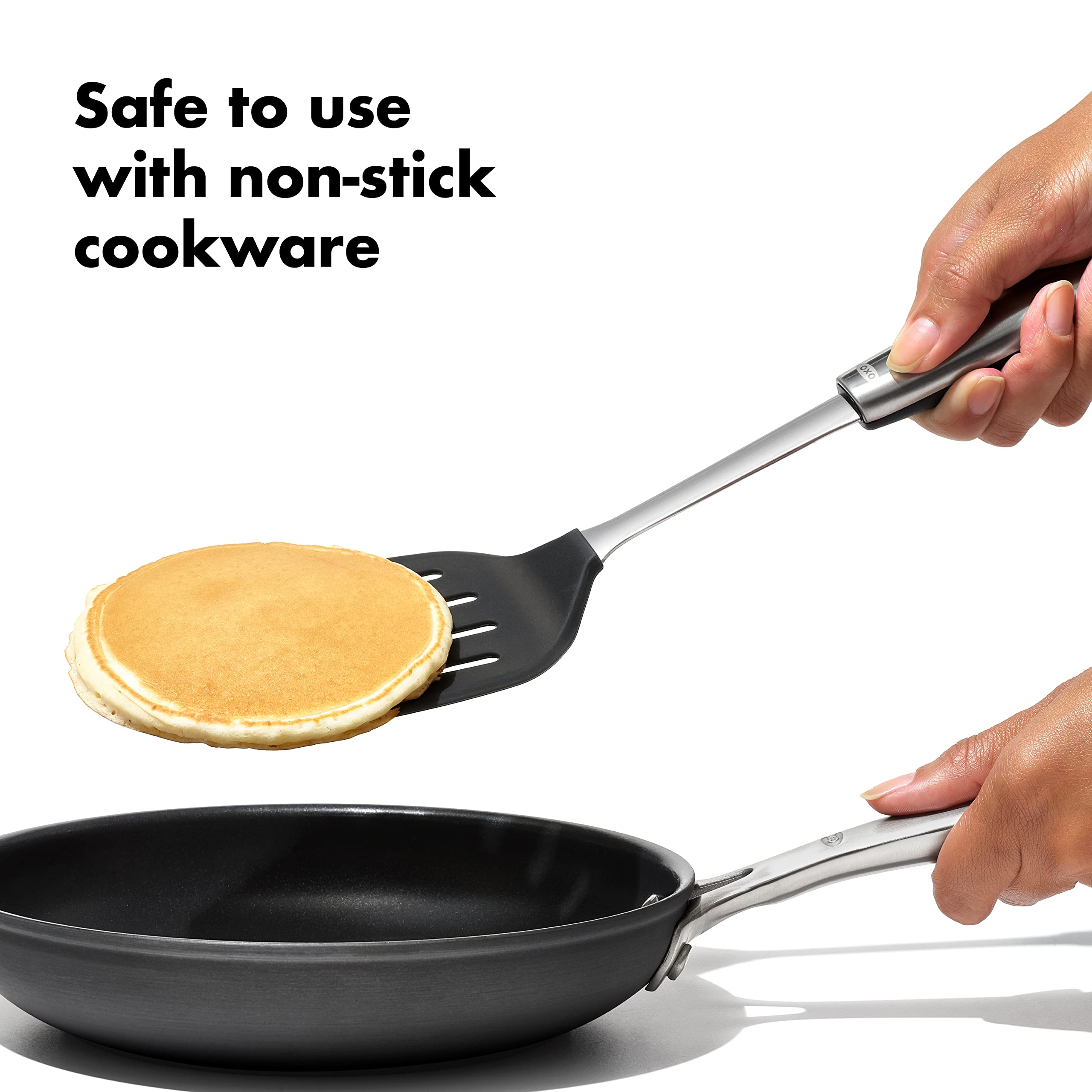 OXO Steel Silicone Flexible Turner