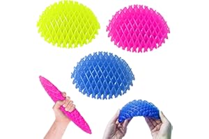 HCUSUS Fidgets Worm Toys, 3D Printing Elastic Worm Fidgets Toys for Kids, Fidget Toys Adults, Sensory Toys for Kids with Autism, Autism Sensory Products, 3P Sensory Toys Birthday