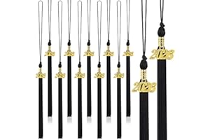 JULMELON 20Pcs Graduation Tassels Academic Graduation Cap Hat Tassel with 2026 Gold Charm for 2026 Graduation Ceremonies Acce