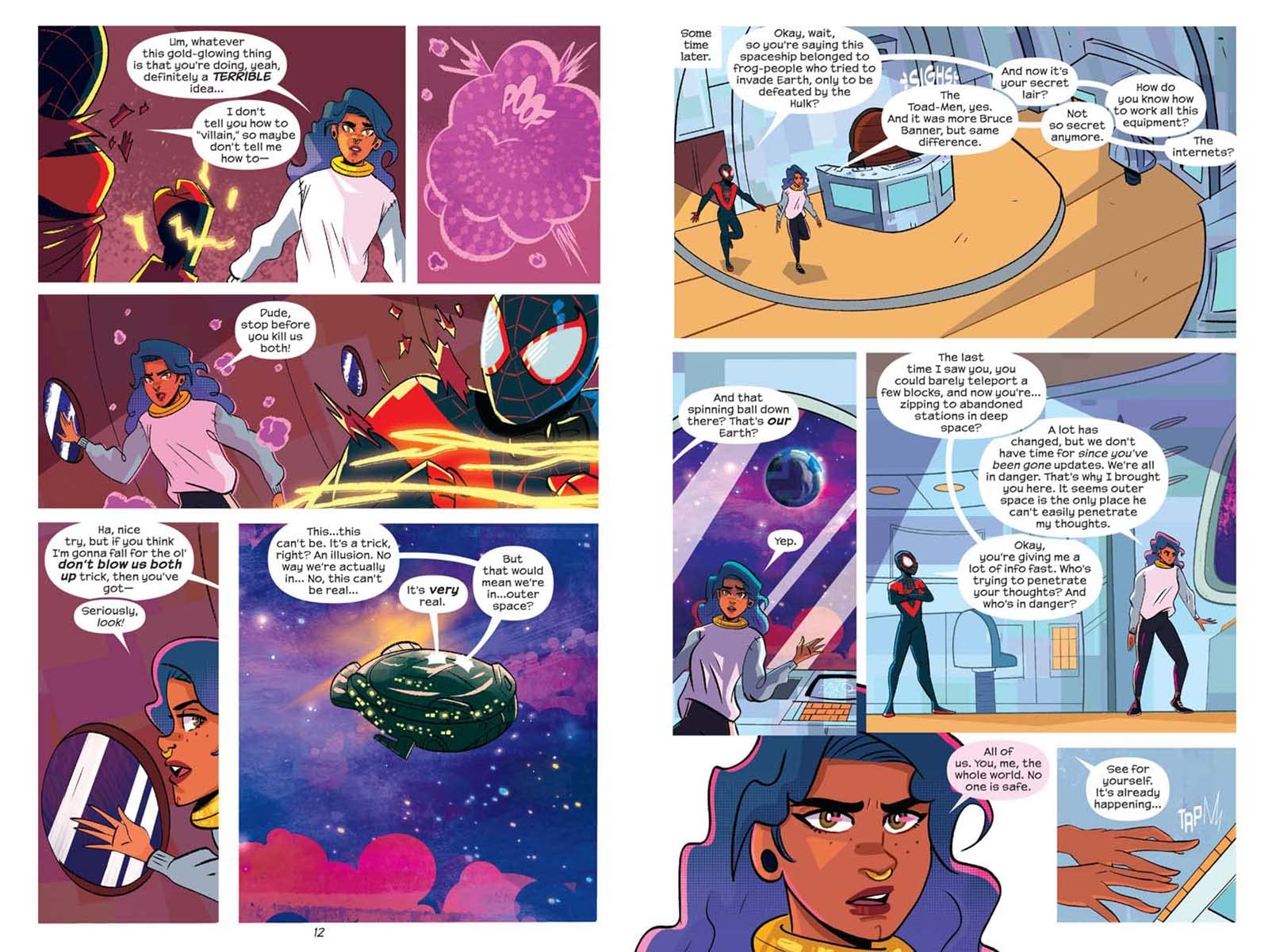 Miles Morales: Stranger Tides (Original Spider-Man Graphic Novel) Miles Morales: Stranger Tides (Original Spider-Man Graphic Novel) Paperback Kindle
