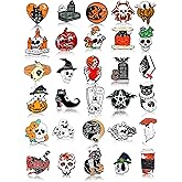 Ferraycle 30 Pieces Enamel Pins Set Enamel Pins for Backpacks Cool Horror Enamel Lapel Pins Steampunk Brooches Pins for Hats Clothes Women Men