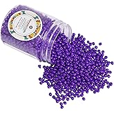 Mandala Crafts 6/0 Glass Seed Beads for Professional Beadwork, 2500 Pcs Purple Glass Beads