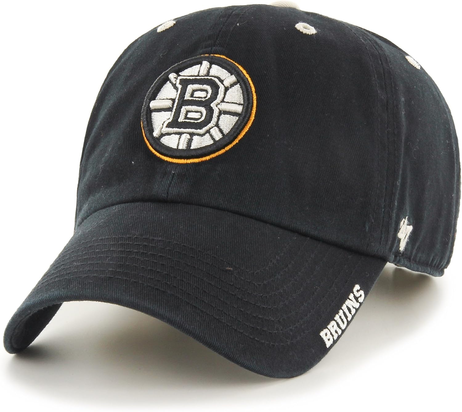 NHL Boston Bruins Embroidered Relaxed Fit Cotton Twill Cap