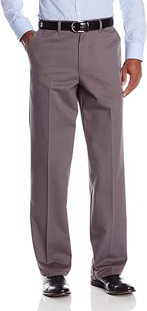 wrangler men's no iron flex straight fit pant