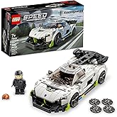 LEGO Speed Champions Koenigsegg Jesko 76900 Racing Sports Car Toy with Driver Minifigure, Racer Model Set for Kids