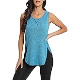 AxByCzD Womens Workout Tank Top Loose Fit Casual Athletic Sports Gym Exercise Yoga Running Sleeveless Tops